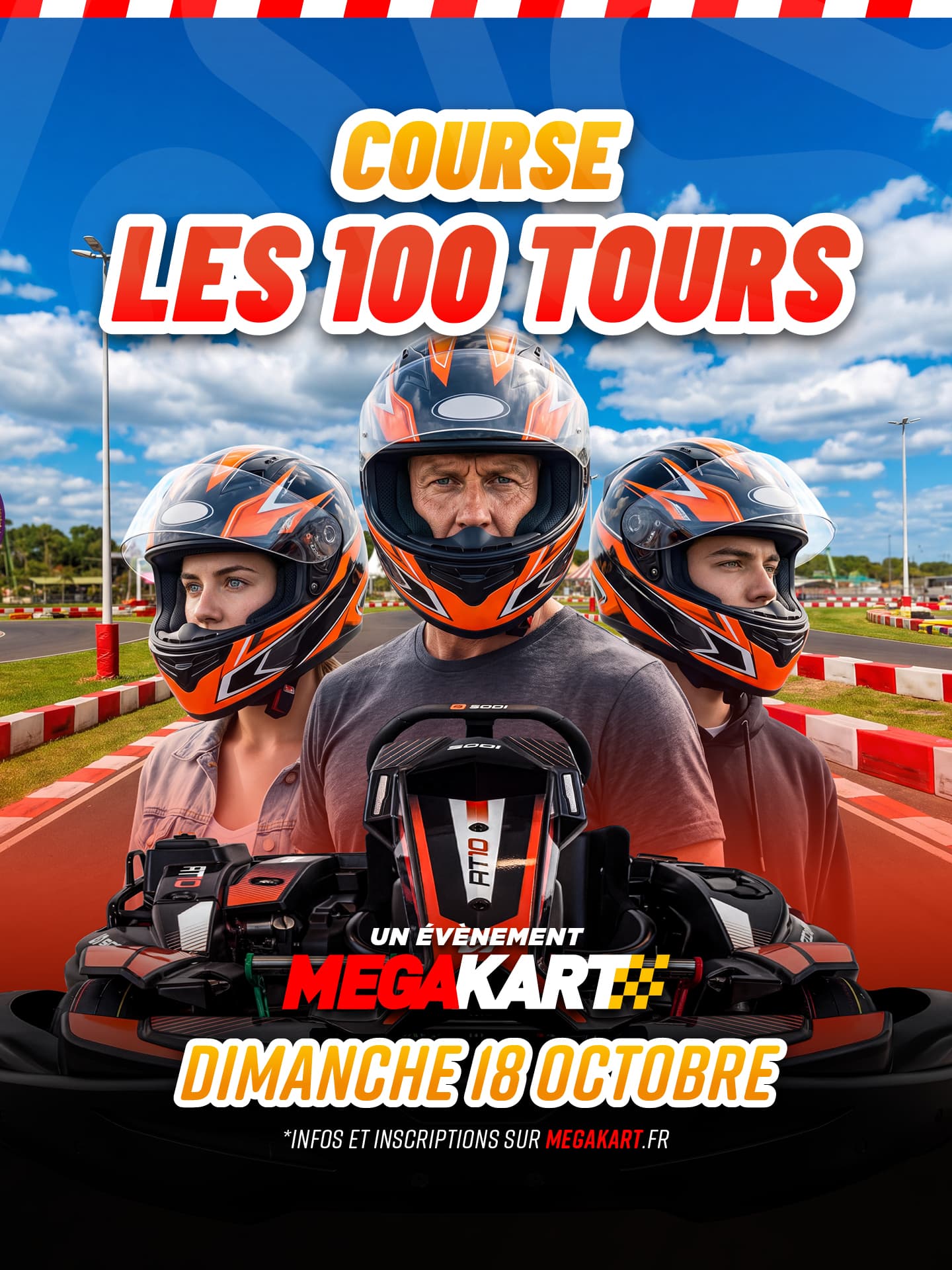 Affiche Les 100 Tours